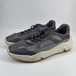 Ecco Chunky Women's US 9-9.5 Multicolor Grey Leather‎ Casual Walking Sneakers